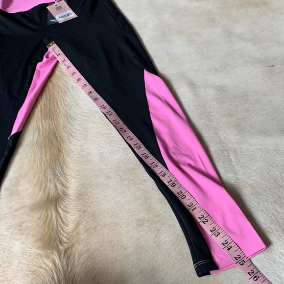 NEW! Tiger Mist BLACK & PINK Activewear Tights /Leggings - Picture 4 of 7